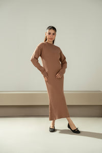 STYLIZED SWEATER DRESS