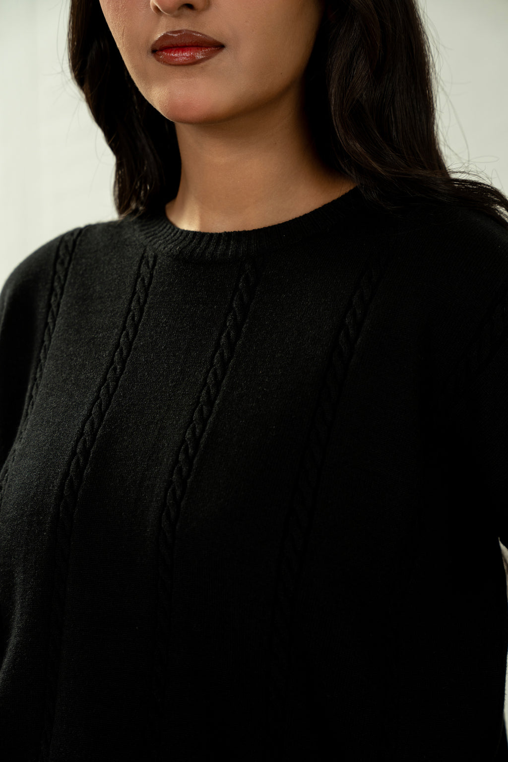 STYLIZED PULLOVER SWEATER