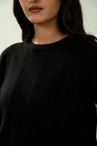 STYLIZED PULLOVER SWEATER