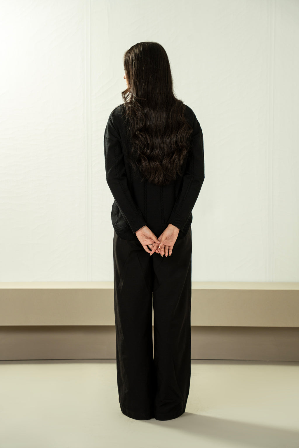 STYLIZED PULLOVER SWEATER