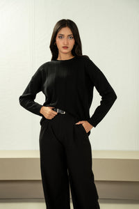 STYLIZED PULLOVER SWEATER