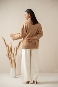 STYLIZED PULLOVER SWEATER