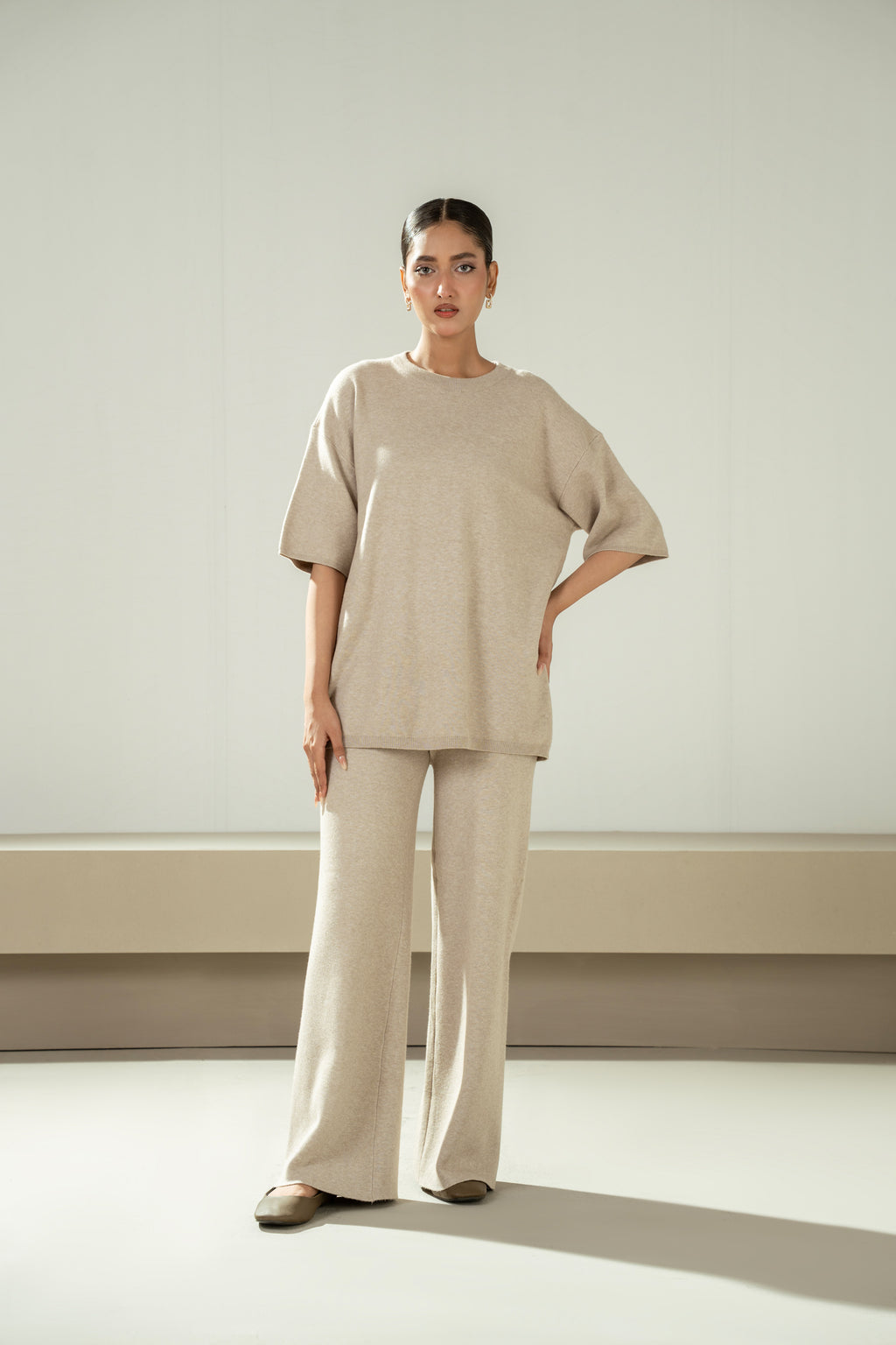 KNITTED CO-ORD SET