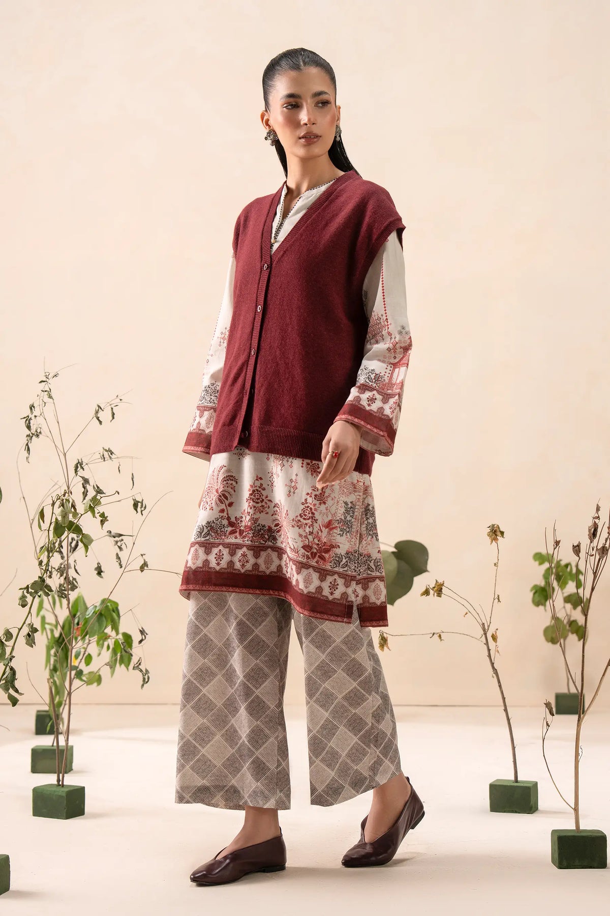 Sleeveless Vest Sweater