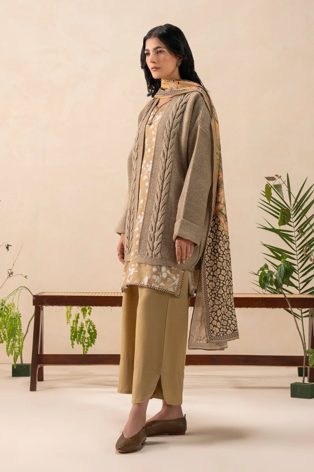 Mid Length Cardigan
