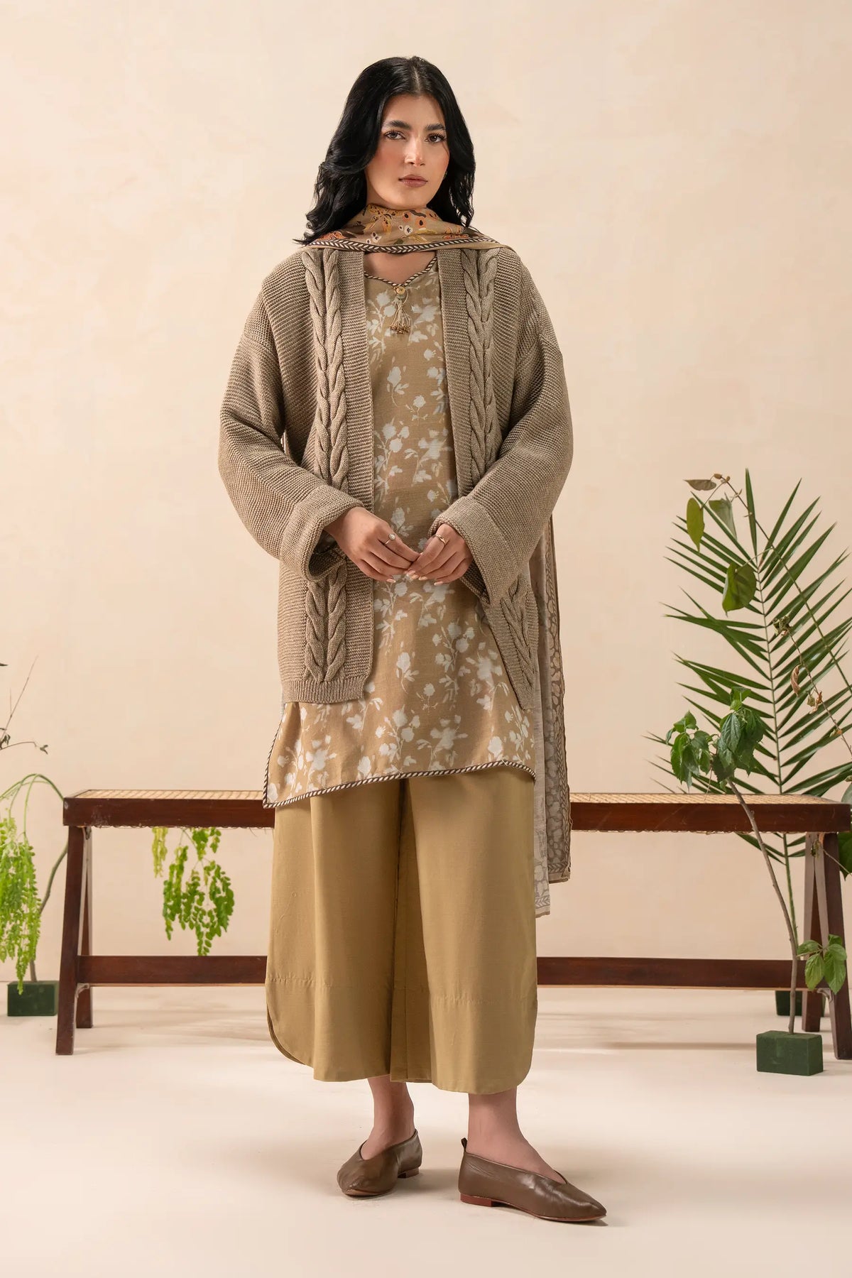 Mid Length Cardigan
