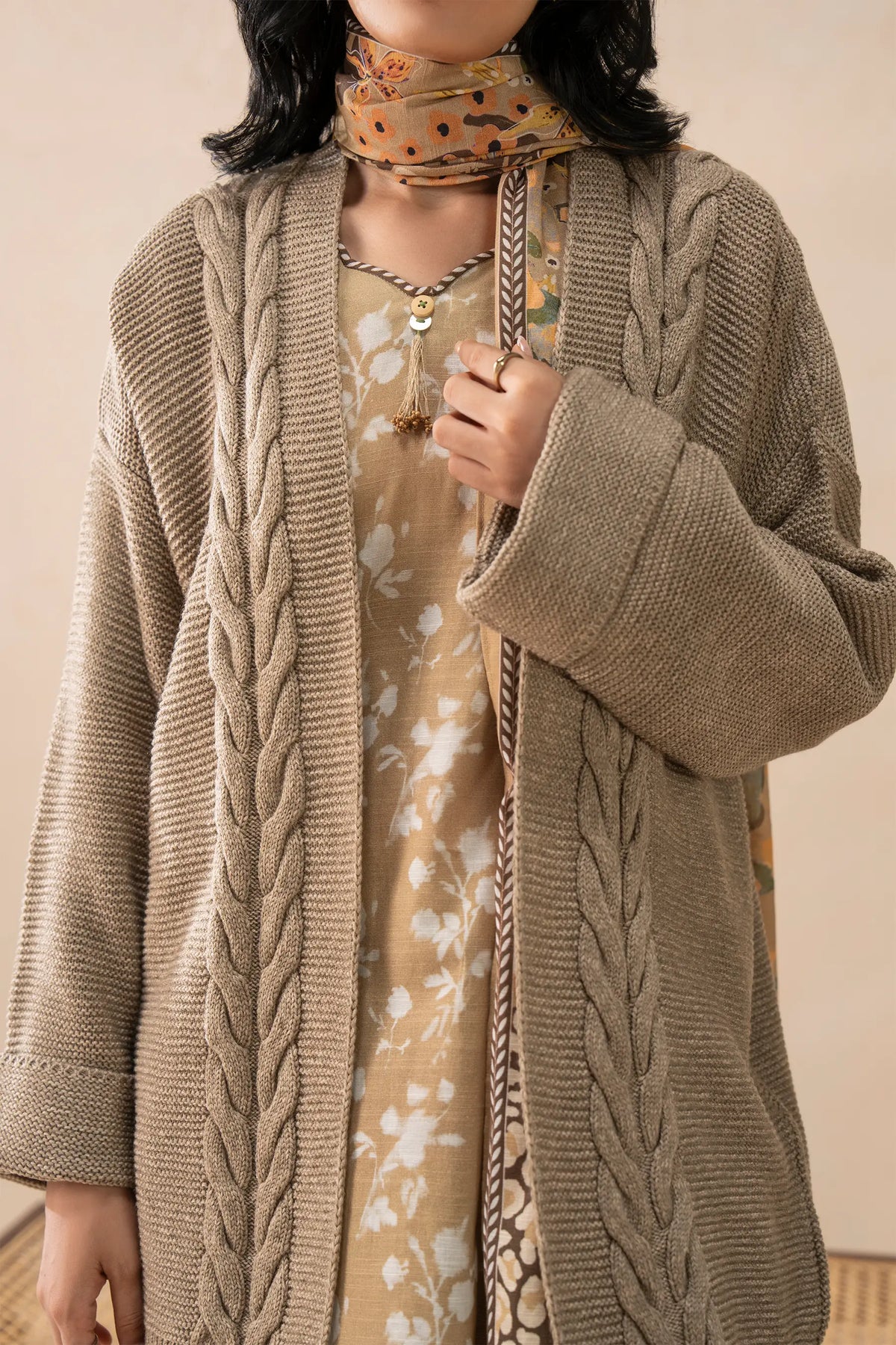 Mid Length Cardigan