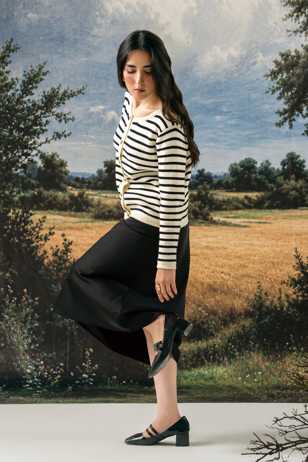 Button Down Sweater