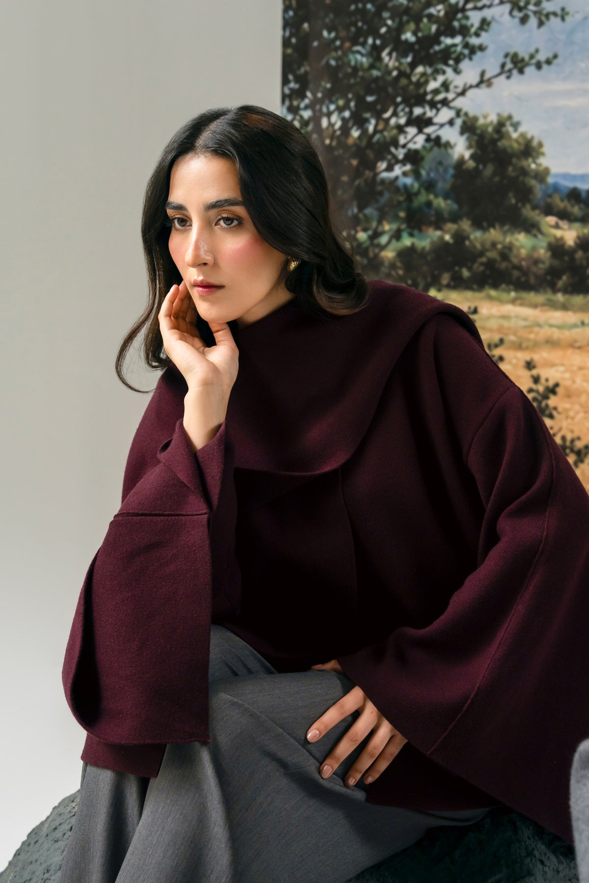 Mid Length Cardigan