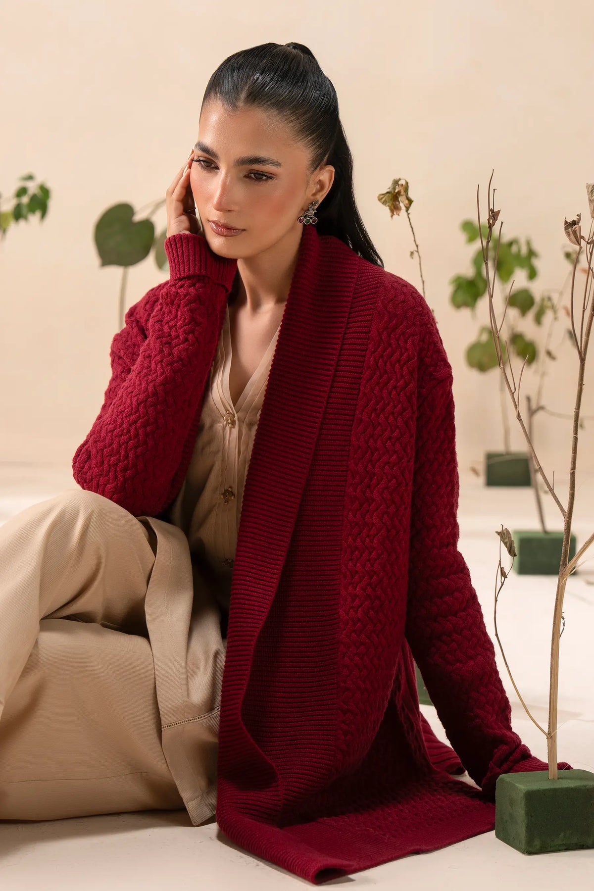 Long Length Cardigan