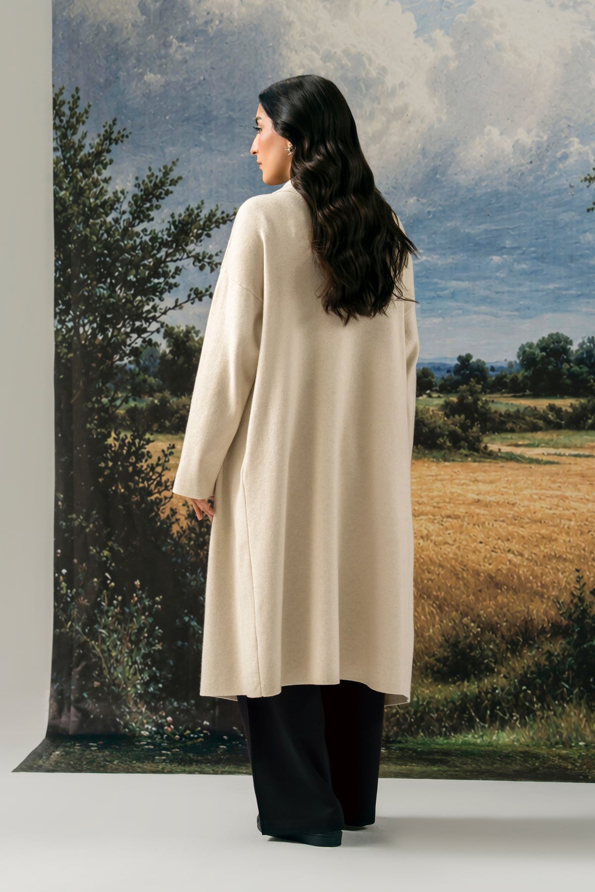 Long Length Cardigan