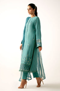 UNSTITCHED EMBROIDERED SUIT