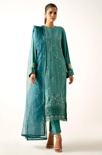 UNSTITCHED EMBROIDERED SUIT