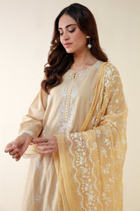 Unstitched 3 Piece Embroidered Cambric Suit