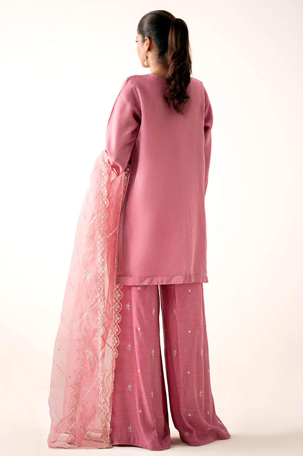 UNSTITCHED EMBROIDERED SUIT