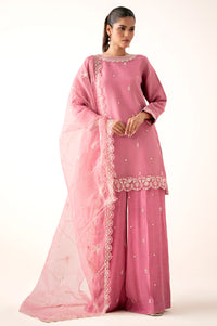 UNSTITCHED EMBROIDERED SUIT