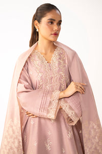 UNSTITCHED EMBROIDERED SUIT
