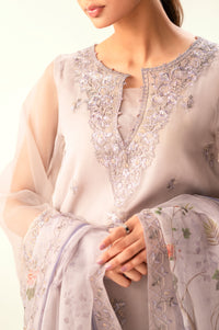 UNSTITCHED EMBROIDERED SUIT