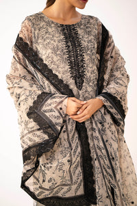 UNSTITCHED EMBROIDERED SUIT