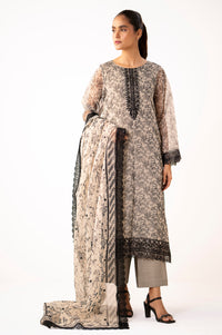 UNSTITCHED EMBROIDERED SUIT