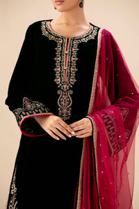 EMBROIDERED VELVET SUIT