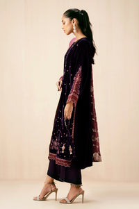 EMBROIDERED VELVET SUIT