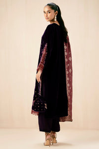 EMBROIDERED VELVET SUIT