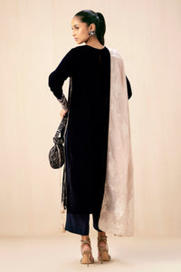EMBROIDERED VELVET SUIT
