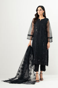 UNSTITCHED EMBROIDERED SUIT