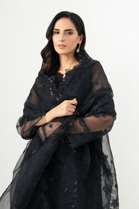 UNSTITCHED EMBROIDERED SUIT