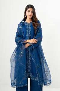 UNSTITCHED EMBROIDERED SUIT
