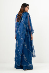 UNSTITCHED EMBROIDERED SUIT