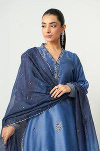UNSTITCHED EMBROIDERED SUIT