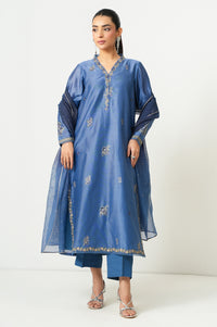 UNSTITCHED EMBROIDERED SUIT