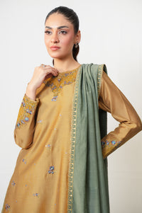 UNSTITCHED EMBROIDERED SUIT