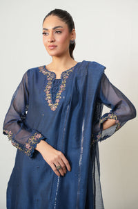 UNSTITCHED EMBROIDERED SUIT