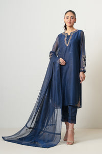 UNSTITCHED EMBROIDERED SUIT