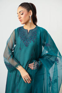 UNSTITCHED EMBROIDERED SUIT