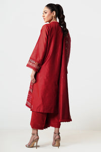 UNSTITCHED EMBROIDERED SUIT