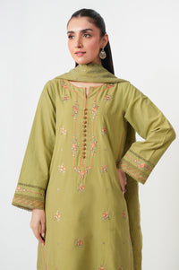 UNSTITCHED EMBROIDERED SUIT