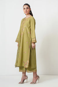 UNSTITCHED EMBROIDERED SUIT