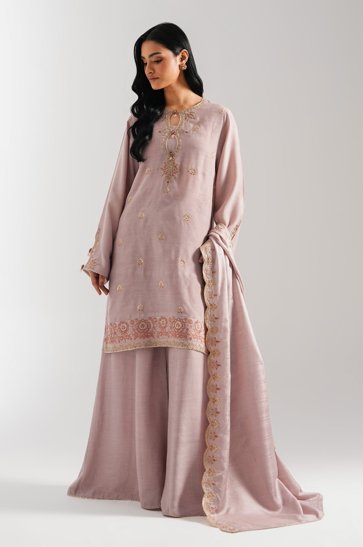 UNSTITCHED 3 PIECE SUIT