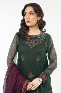 UNSTITCHED EMBROIDERED SUIT