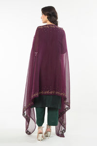 UNSTITCHED EMBROIDERED SUIT
