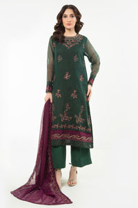 UNSTITCHED EMBROIDERED SUIT