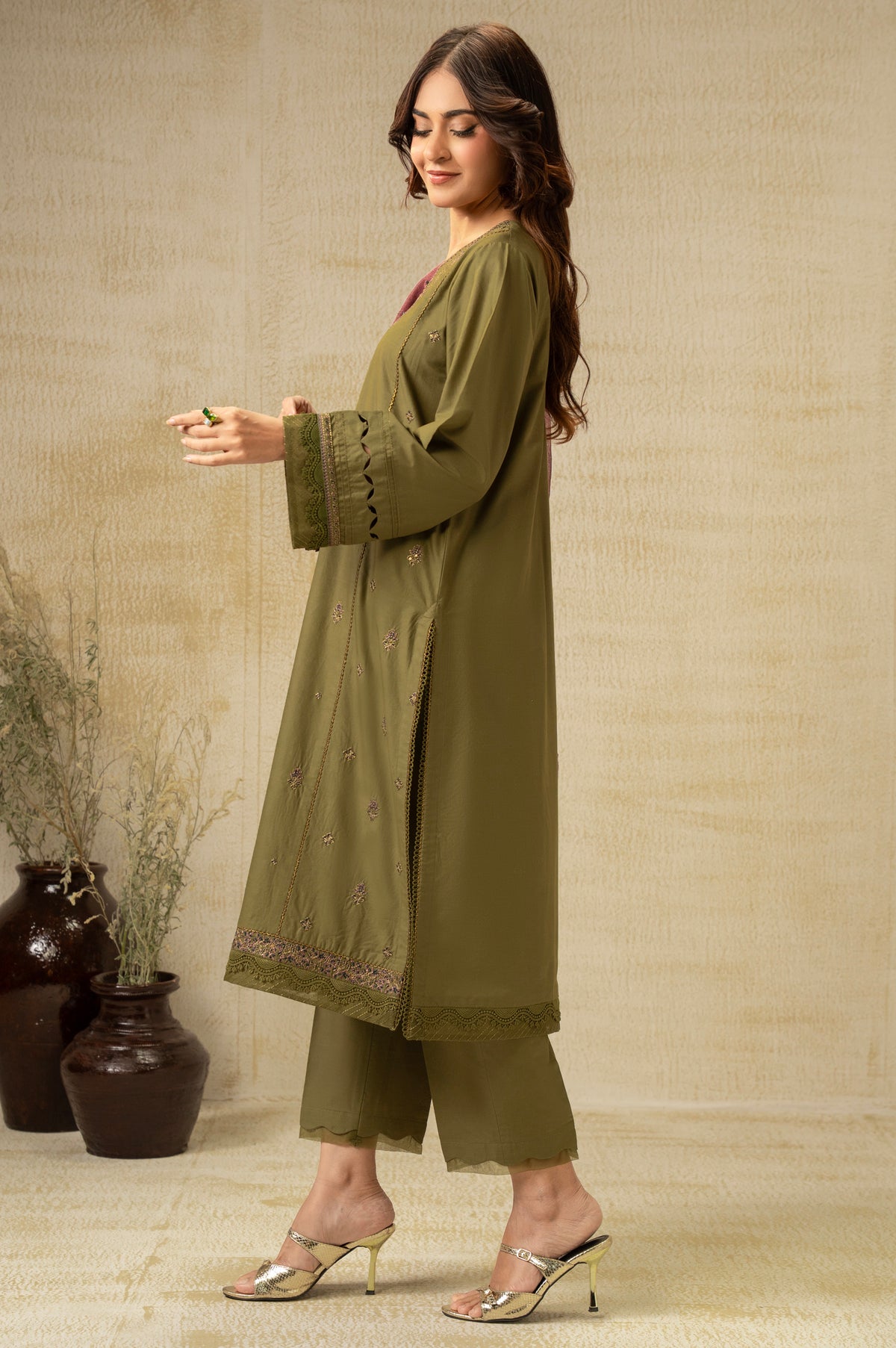 UNSTITCHED 3 PIECE SUIT