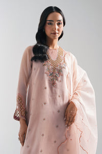 UNSTITCHED EMBROIDERED SUIT