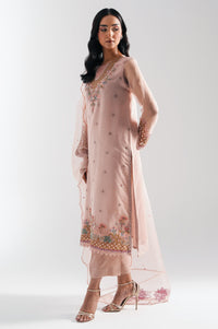 UNSTITCHED EMBROIDERED SUIT