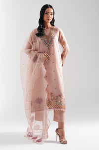 UNSTITCHED EMBROIDERED SUIT