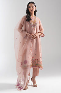 UNSTITCHED EMBROIDERED SUIT